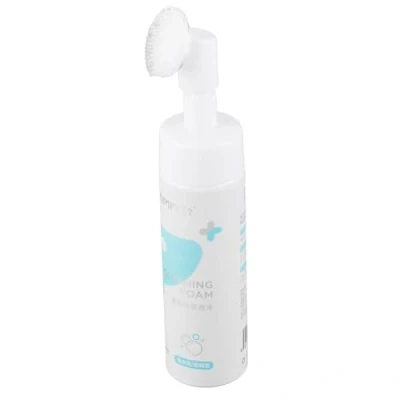 Image of Paw Cleaner, Pet Foot Cleaning Foam Waterless Shampoo with Silicone Brush for Dogs Cats Feet