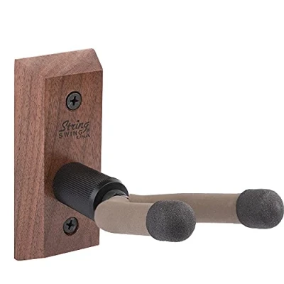 Image of String Swing CC01B BW Banjo Wall Mount Walnut Hardwood,Black