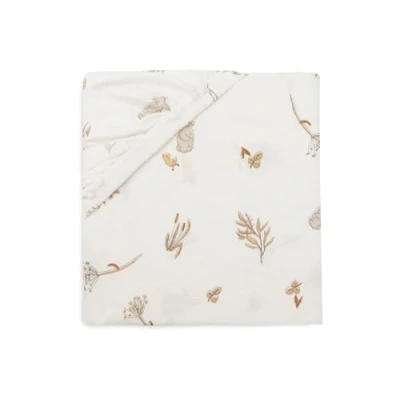 Image of Jollein Jersey Fitted Sheet for Cradles Riverside 40/50 x 80/90 cm 100% Cotton Oeko Tex Certified
