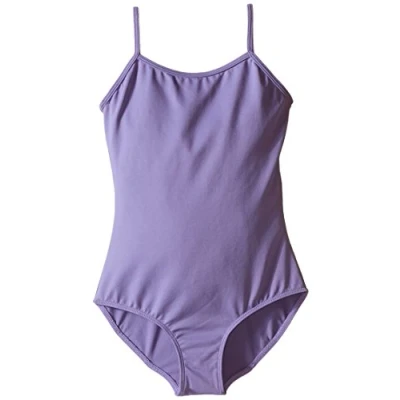 Image of Bloch Dance Girls Parem Microlux Camisole Leotard, Lavender, 8 10
