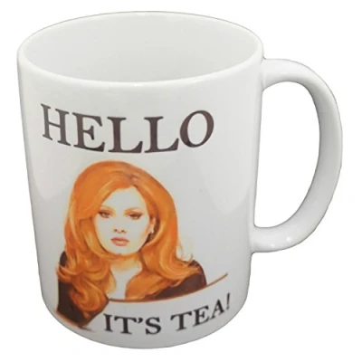Image of Hello It&#039;s Tea Adele Funny Mug Coffee Cup Gift Idea