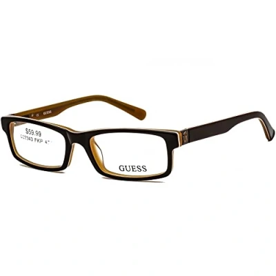 Image of Guess Rectangle Unisex Brown GU9059 One Size