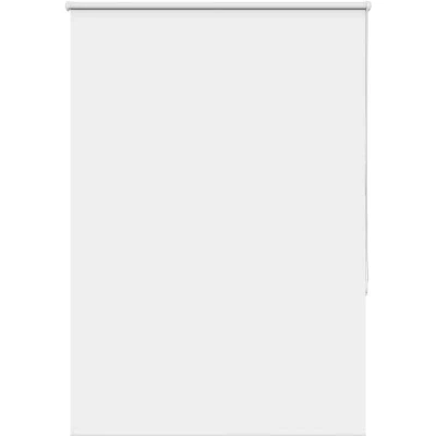 Image of vidaXL Roller Blind Blackout White 95x175 cm Fabric Width 90.7 Polyester