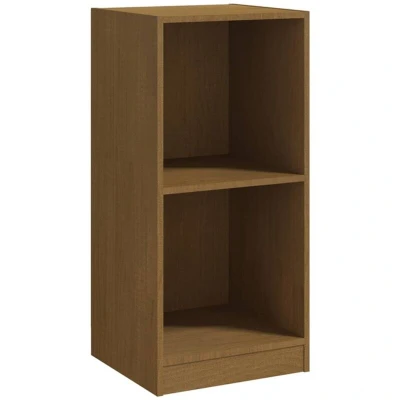Image of vidaXL Side Cabinet Honey Brown 35.5x33.5x76 cm Solid Pinewood