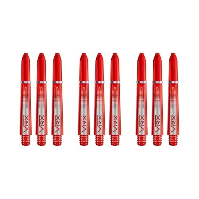 Image of Red DRAGON VRX Short Stems 3 sets per pack (9 in total)