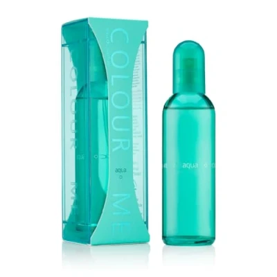 Image of COLOUR ME Aqua Perfume for Women. 100ml Eau de Parfum. Luxury Fragrance Ladies Perfume, Long Lasting Womens Perfumes by Milton Lloyd