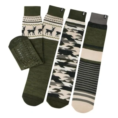Image of Totes toasties® Mens Original Novelty Slipper Socks (Triple Pack)