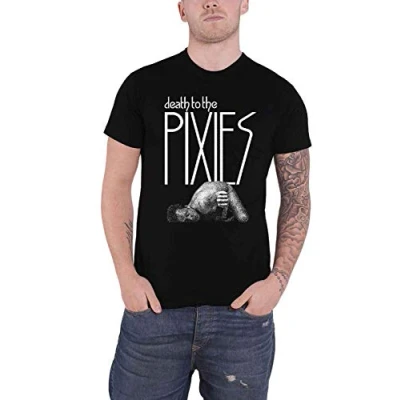 Image of Henry Tiger Death TO THE Pixies Print Tshirt, Men&#039;s, Size: Small, Black