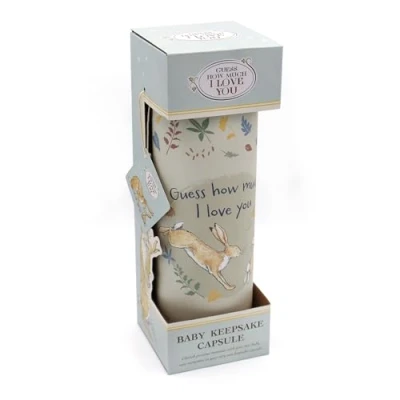 Image of Robert Frederick Guess How Much I Love You Baby Keepsake Capsule Record Your Milestones