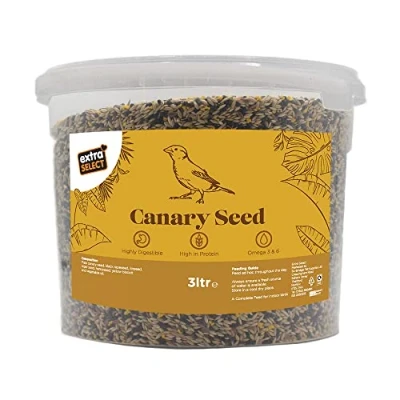 Image of Extra Select Mixed Canary Seed High Protein Bucket 3ltr