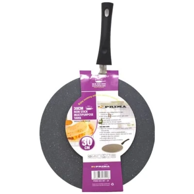 Image of BARGAINGALORE New 30CM Non Stick TAWA Cooking Crepe PAN DOSA Pancake Kitchen Cook COOKWARE