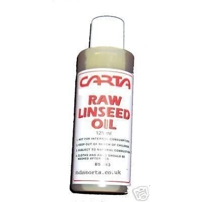 Image of Carta Cricket Bats Repair &amp; Maintenance Raw Linseed Oil 125ML