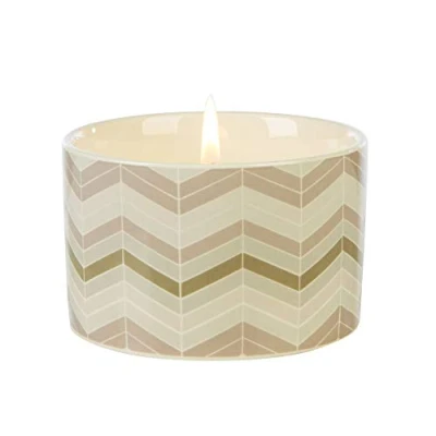 Image of Fired Earth by Wax Lyrical Medium Candle Darjeeling &amp; Damask Rose