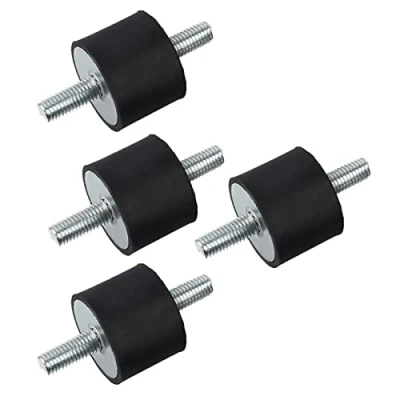 Image of Rubber Mounts,M10 40 * 30 Vibration Isolator,Anti Isolator Mounts For Air Compressors,Diesel Engines,Gasoline Engines,Water Pumps,Pack of 4