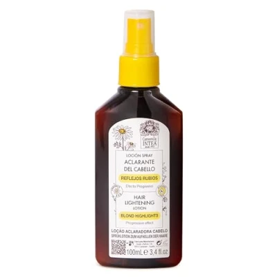 Image of Camomile Intea Natural Blonde Highlights Hair Lightening Spray 100 ml Go Blonder Without Dye Lightener Suitable for Brunettes or Blondes
