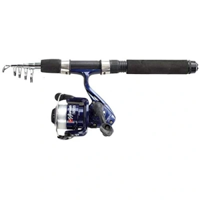 Image of NGT Namazu Mini Travel Telescopic Rod and Reel Combo Green, One Size