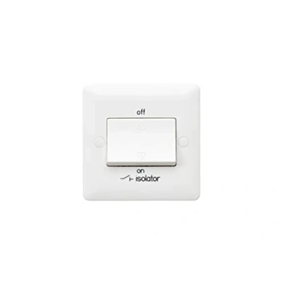 Image of MK Base MB4859WHI 1G 3 Pole Fan Isolator Switch, White