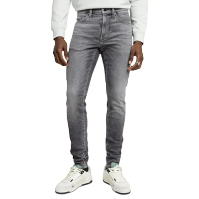 Image of G STAR Revend Jeans Skinny Fit, Men&#039;s, Size: 32x32, Sun faded gunmetal