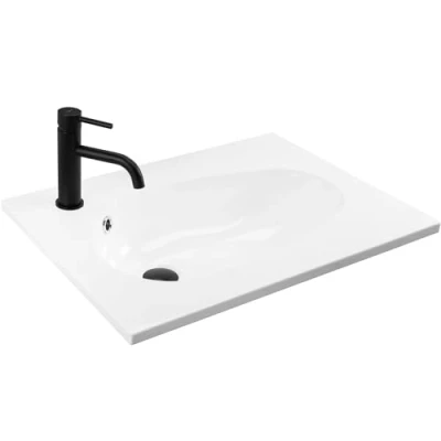 Image of REA U6020 Bathroom Sink Made of Conglomerate Selena 60 White U6020,