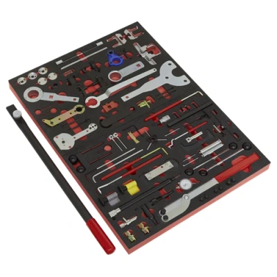 Image of Sealey Diesel &amp; Petrol Master Timing Tool Kit 59pc VAG Belt/Chain Drive
