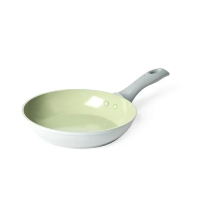 Image of Salter Earth 20cm Frying Pan Healthy Ceramic Non Stick Coating, PFAS Free Induction Cookware, Small Aluminium Egg Pancake Cooking Skillet, Easy Clean, PFOA/PTFE Free, Stay Cool Handle, Green