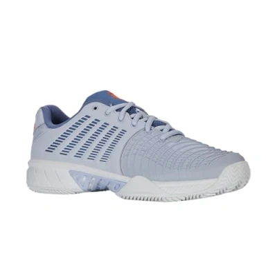 Image of K Swiss Men&#039;s Express Light 3 Tennis Shoe, Arctic Infinity Scrlt Ibis, 8.5 UK