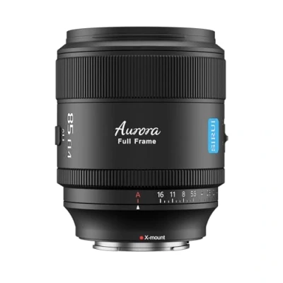 Image of SIRUI Aurora 85mm F1.4 Full Frame Auto Focus Lens, Telephoto Prime Portrait Lens for X Mount Cameras, Black