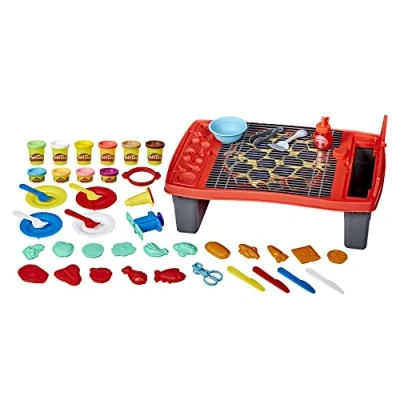 Image of Hasbro Play Doh Kitchen Super Barbecue Amazon Exclusive