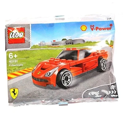 Image of 2014 The New Shell V power Lego Collection Ferrari F12 Berlinetta 40191 Exclusive Sealed