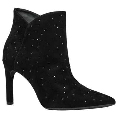 Image of Geox Women&#039;s D Faviola C Ankle Boot, Brilliant Black, 5 UK