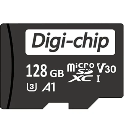 Image of Digi Chip 128GB Micro SD Memory Card for Samsung Galaxy a15, a25 mobile phones Class 10 UHS 1 MicroSD