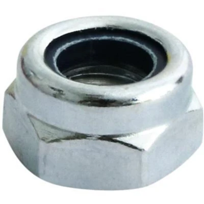 Image of 3x TIMCO Nylon Nuts Type T Zinc NT10Z Pack of 100