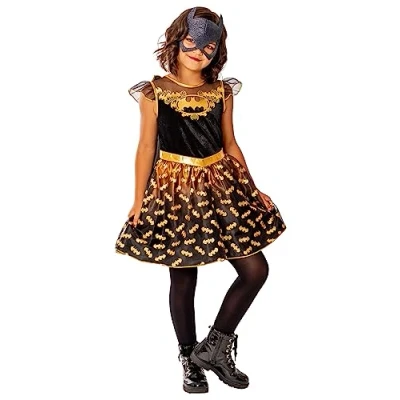 Image of Rubie&#039;s 3012289 10 Batgirl Girls Core Costume, multi, 9 years