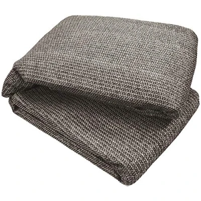 Image of Netagon Outdoor Garden Weaved Mat Matting Awning Carpet Ground Covering Groundsheet Weatherproof &amp; Breathable, Safe on all Grass Anthracite Grey (2.5 x 6m)