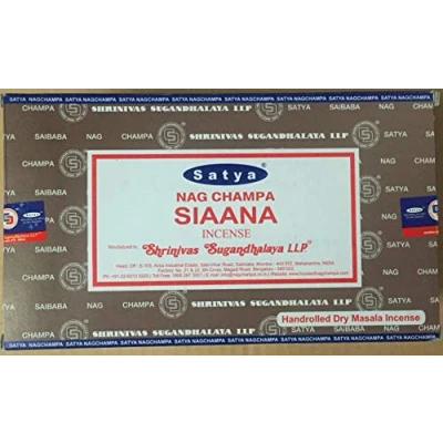 Image of Satya Nag Champa Incense Sticks Box 12 Packs (Siaana)