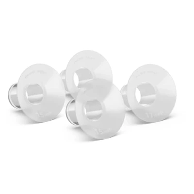 Image of Philips Avent Hands Free Small Shield Inserts (15mm and 17mm) for Electric Breast Pump, Compatible with Collection Cups, SCF554/11