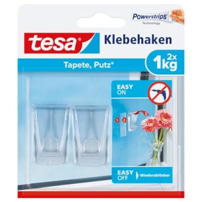 Image of tesa 77735 00000 00, White, 1 kg, Set of 2 Pieces
