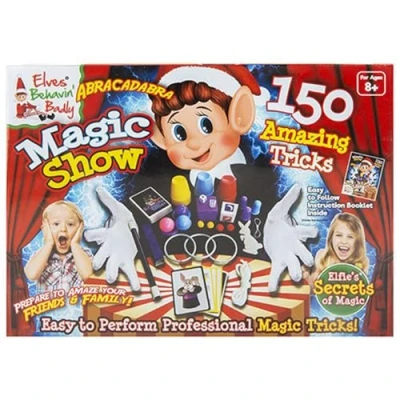 Image of PMS Elves Behavin Badly Magic Show Set with 150 Amazing Tricks Children&#039;s Elf For Ages 8+