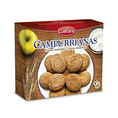 Image of Spanish Galletas Cuetara Campurriana Tea Cookies Biscuits