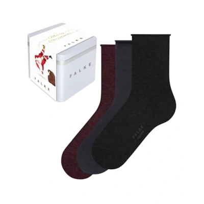 Image of Falke Happy Giftbox UNI 3PACK Everyday Casual Socks multicoloured, Women&#039;s, Size: 2,5 5, Multi coloured