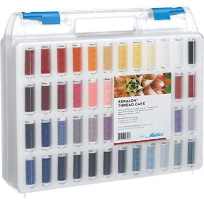 Image of Mettler Amann Seralon No.100 Sewing Thread Case (96 Colours/200 m)