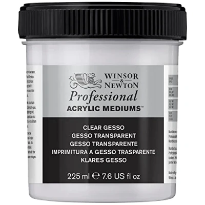 Image of Winsor &amp; Newton WN Acrylic Clear Gesso 225 ml, ACFACG237