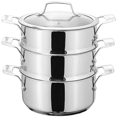 Image of Stellar Premium 18cm 3 Tier Steamer Set