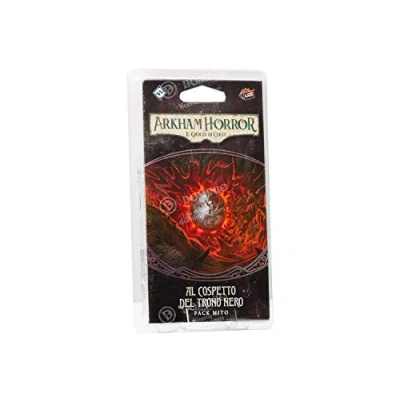 Image of Asmodee iAHC35 Arkham Horror LCG Al Cospetto del Trono Nero Card Game, Single, Multi Coloured