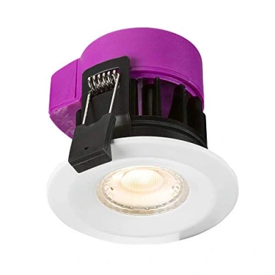 Image of KnightsBridge 230V IP65 6W Fire rated LED Dimmable Downlight 3000K