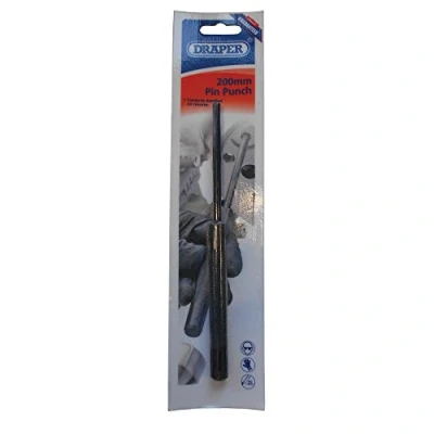 Image of Draper 19677 Parallel Pin Punch, 1/4&quot; x 200mm , Blue
