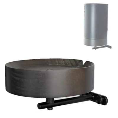 Image of EMAQUIN Wall Mount for Sonos Era 100 Speaker Real Wood Cable Management Durable Paint Finish Compatible with Dark Brown