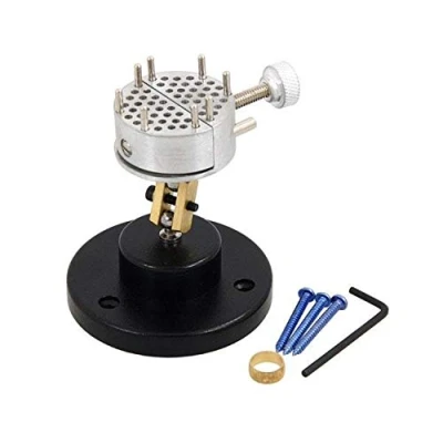 Image of Universal Work Holder with Round Base Hands Free Support Small vice clamp