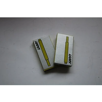Image of Lamy 1230659 T 10 Ink Cartridge for Fountain Pens Charged Green