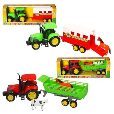 Image of Farmer Giles 1337 Tractor &amp; Trailer